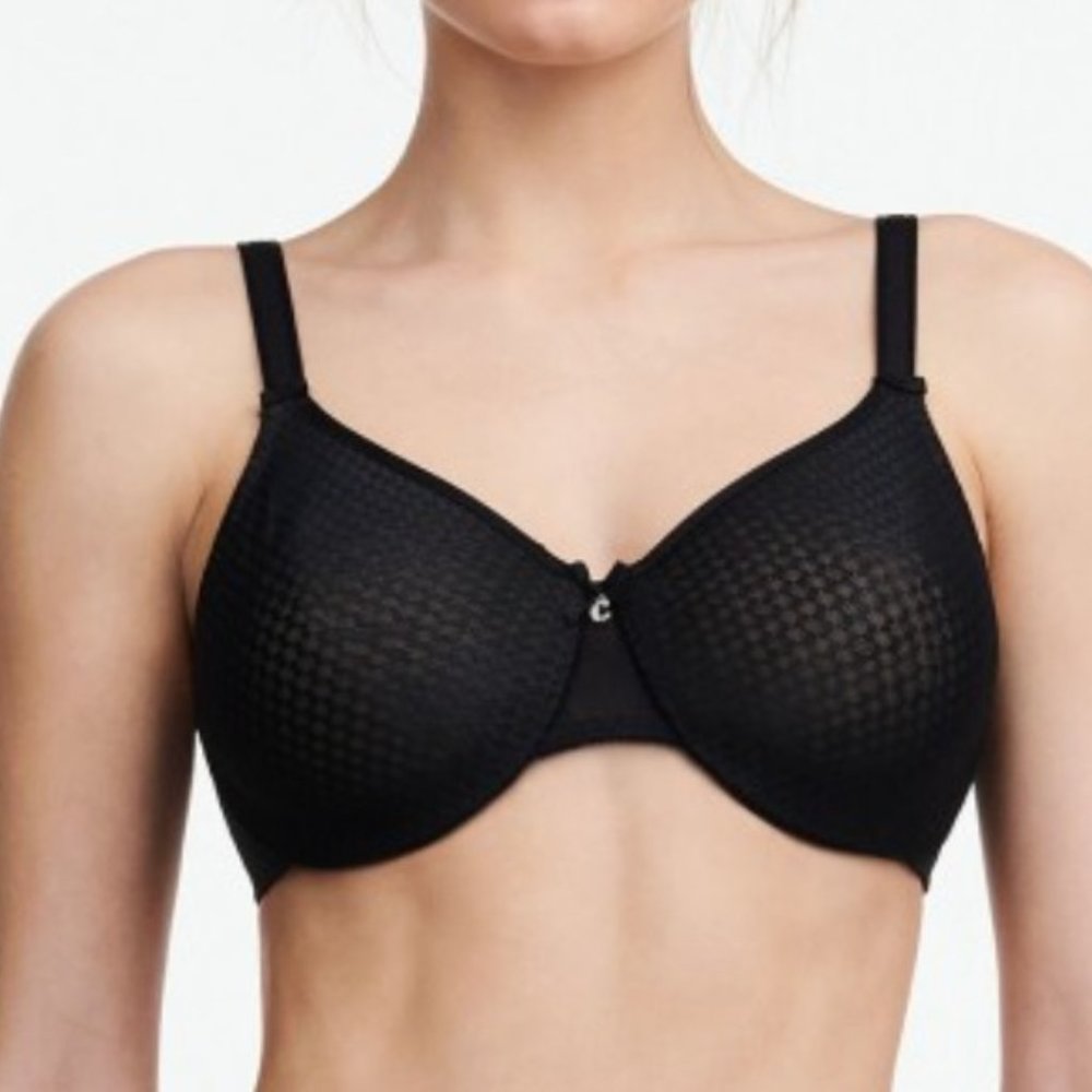 Chantelle C Magnifique Nouveau Underwire Minimizer Black 34DDD